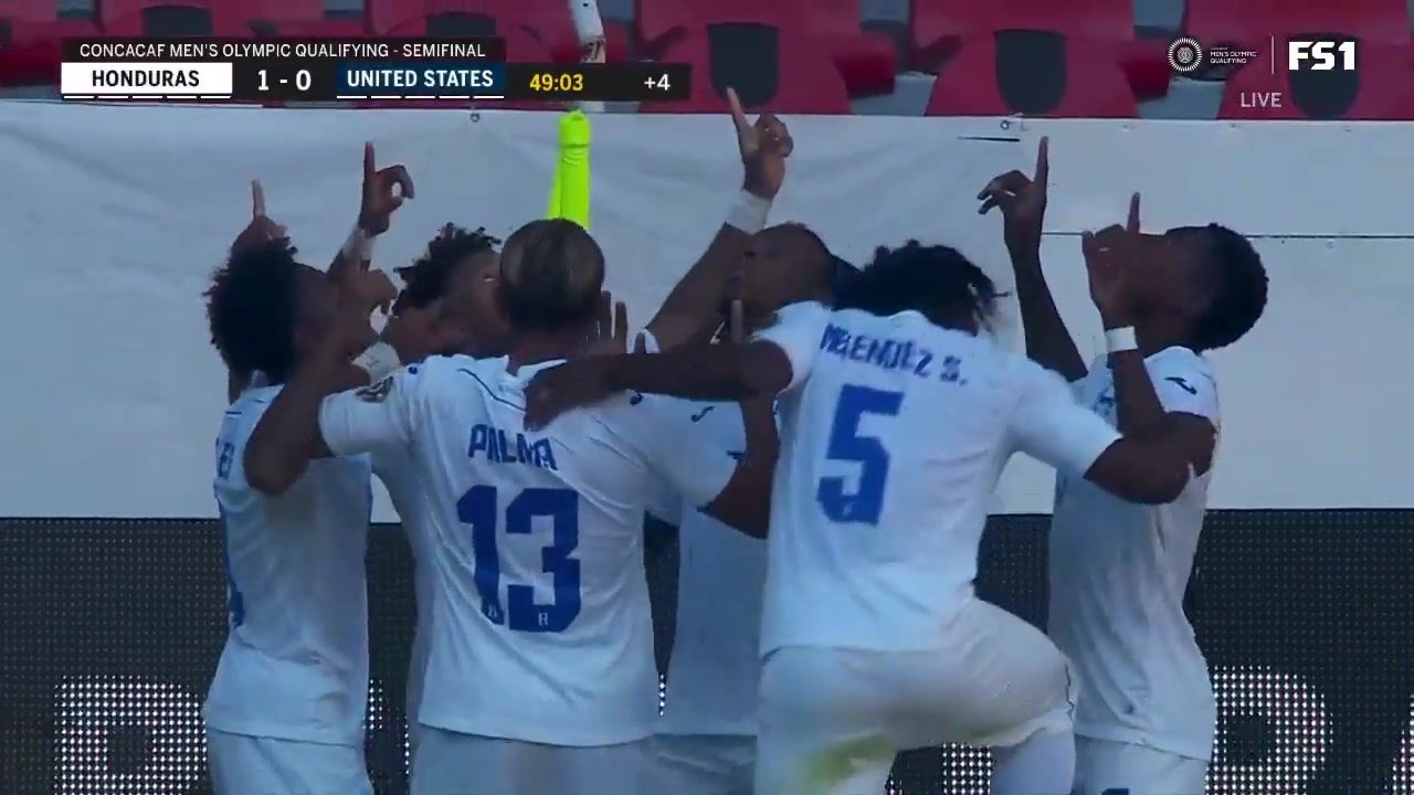 Honduras, ilk yarının zayıf anlarında USMNT karşısında 1-0 öne geçti