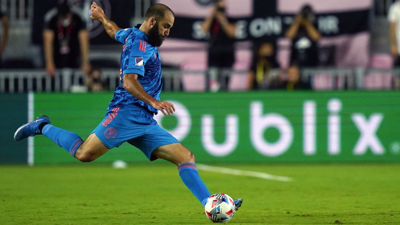 Inter Miami CF, Gonzalo Higuaín vs. Orlando City SC, 1-0 sayesinde ilk vuruşunu yaptı