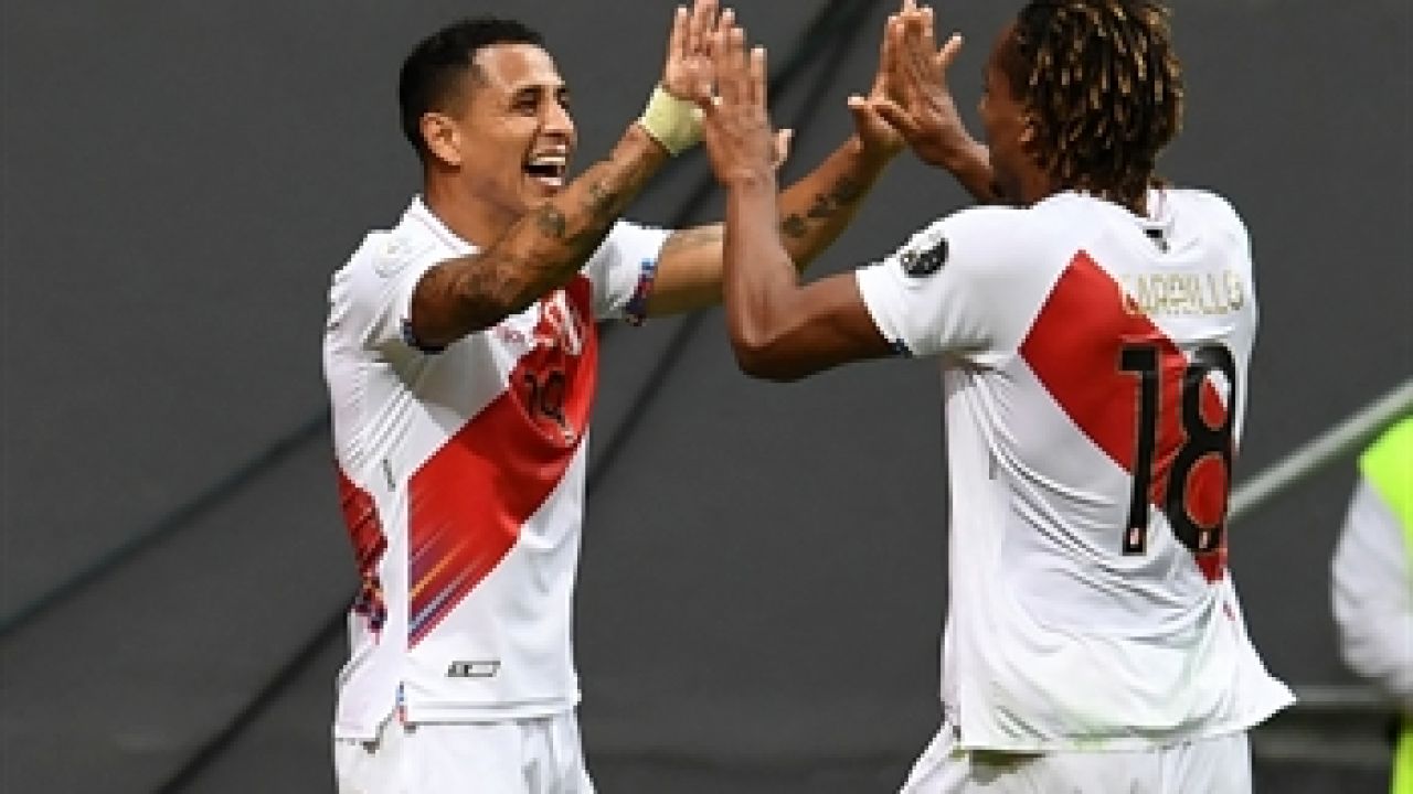 Yoshimar Yotún, güzel bir bağlantı oyunu Peru’ya Kolombiya karşısında 1-0 önde gidiyor