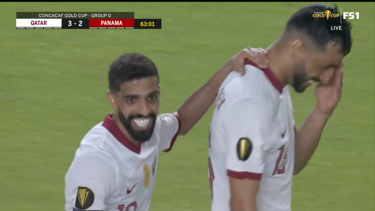 Hassan Al Haydos’un panenka’sı Katar’a Panama karşısında 3-2 önde gidiyor