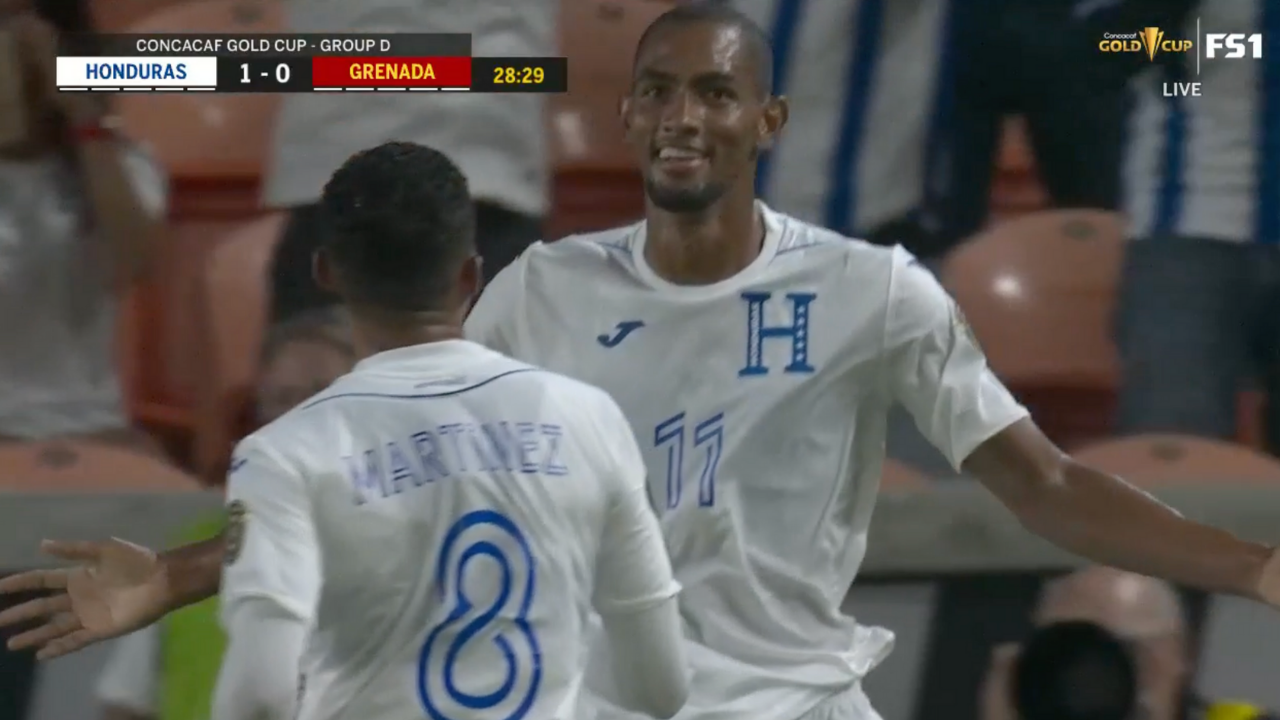 Alexander López, Honduras’a Grenada karşısında 1-0 önde gidiyor