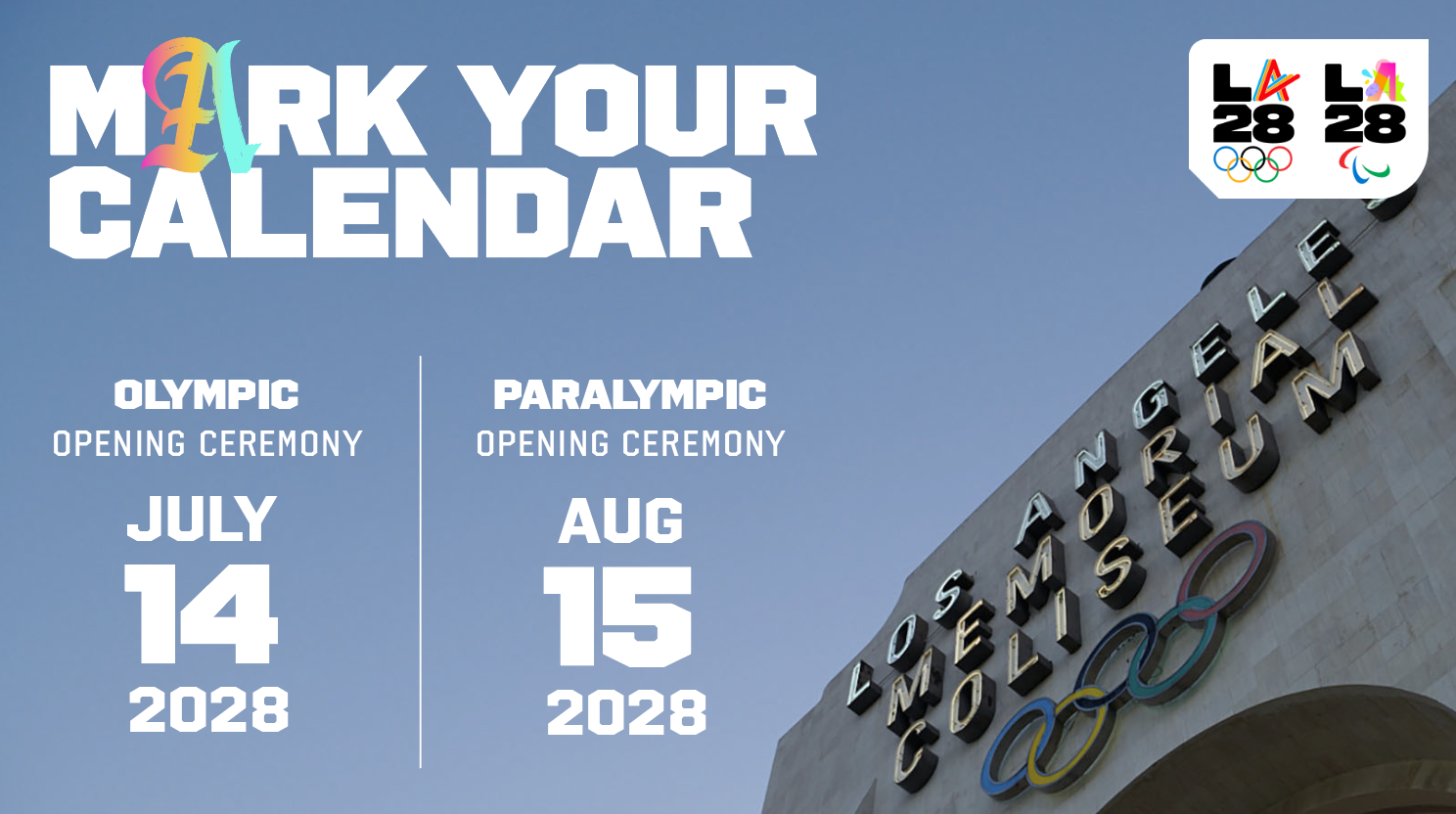 LA28, LA28 Paralimpik Oyunları için resmi tarihleri ​​açıkladı > World ParaVolleyWorld ParaVolley