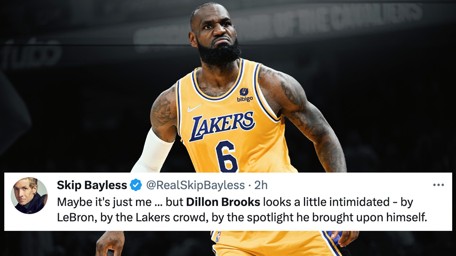 NBA Twitter, Lakers 2-1 Öne Geçtikten Sonra Dillon Brooks’u Trolledi