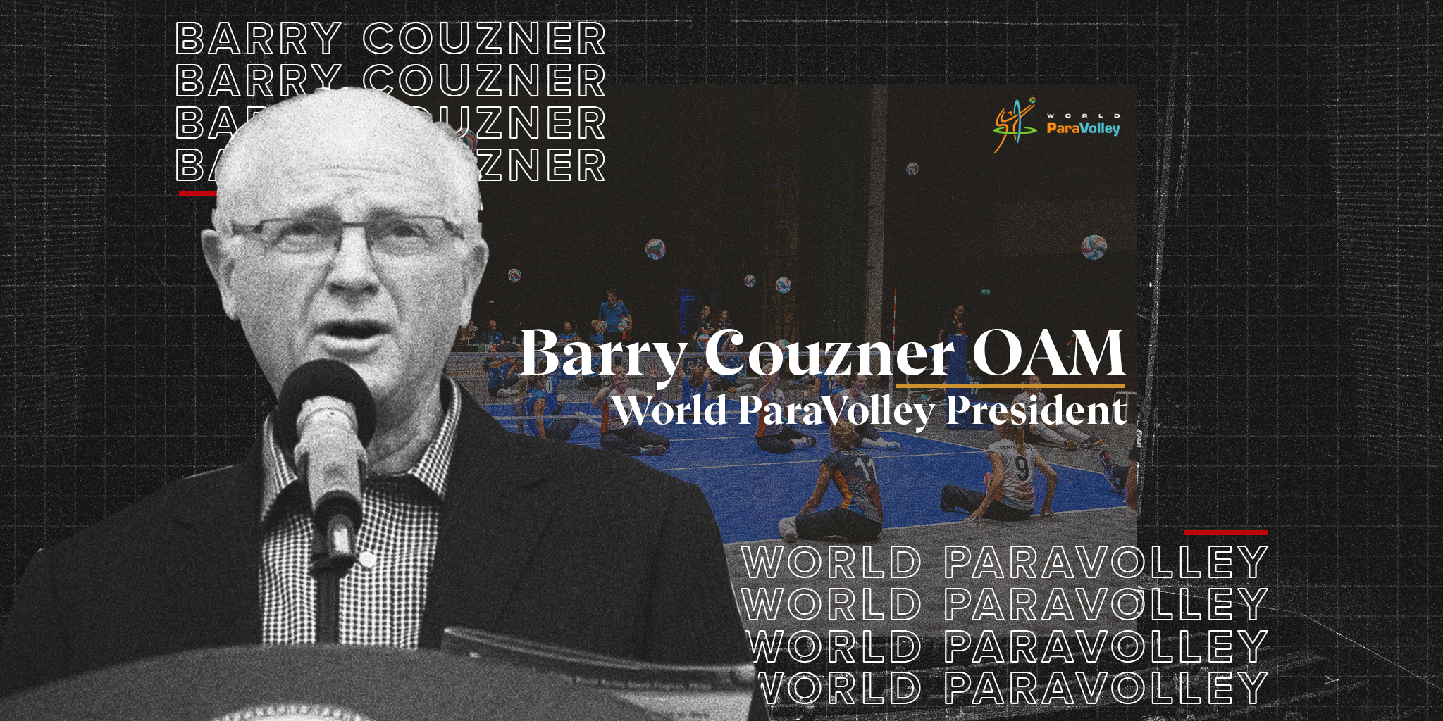 Barry Couzner OAM, World ParaVolley Başkanı emekliliğini duyurdu