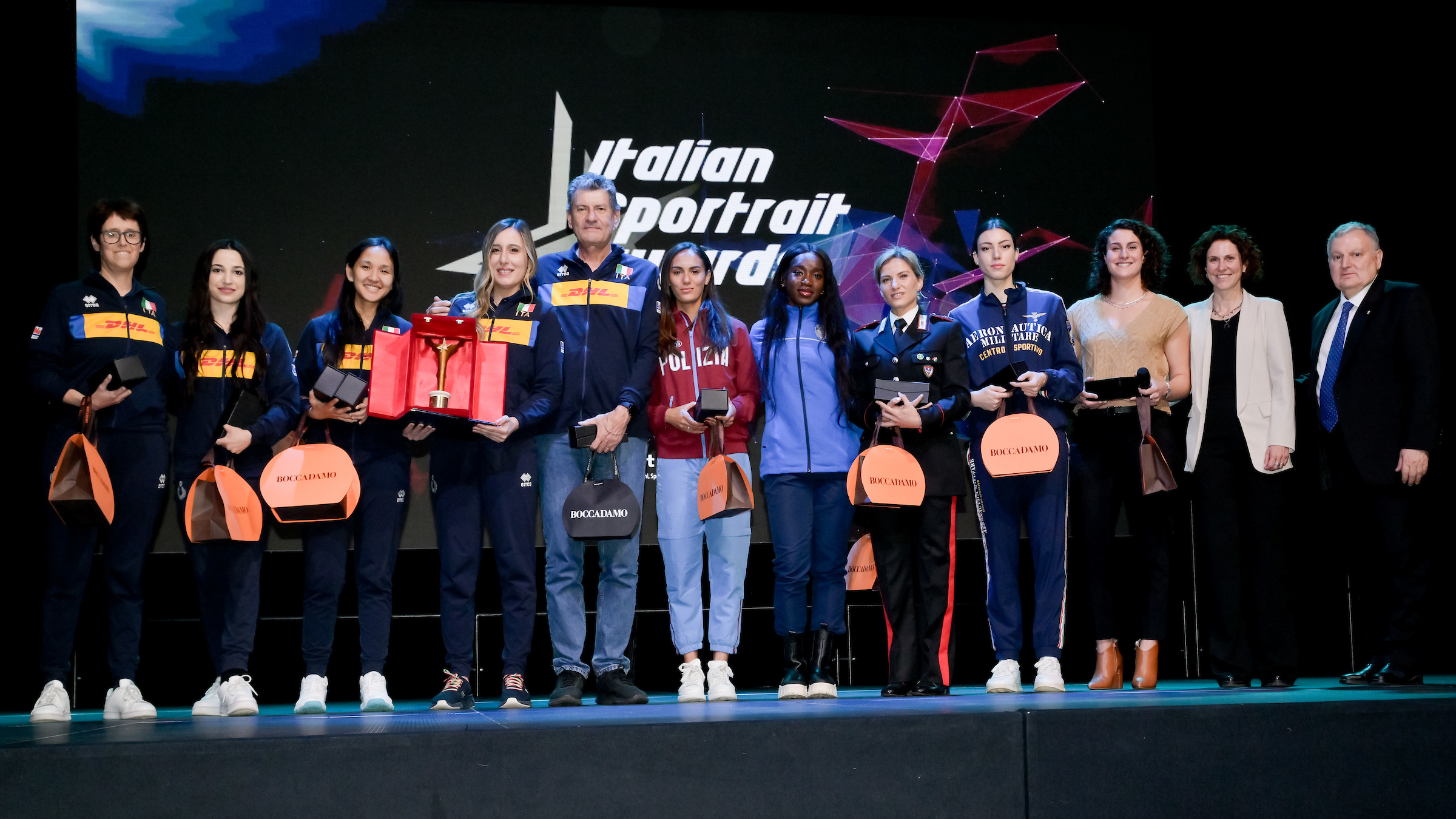 İtalya oturan voleybol takımı, İtalyan Sportrait Ödülleri’nde En İyi Kadın Takımı ödülüne layık görüldü