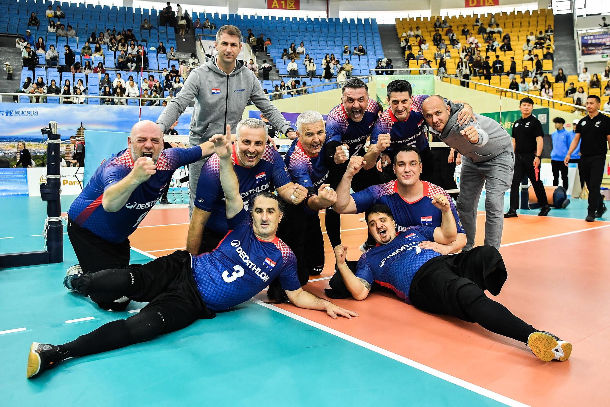 Hırvatistan, ABD ve Ukrayna erkekler elemelerinde ikinci günü domine ederek ikinci zaferlerini elde etti